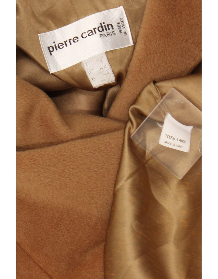 Abrigo para mujer Pierre Cardin IT 44 Lana marrón medio