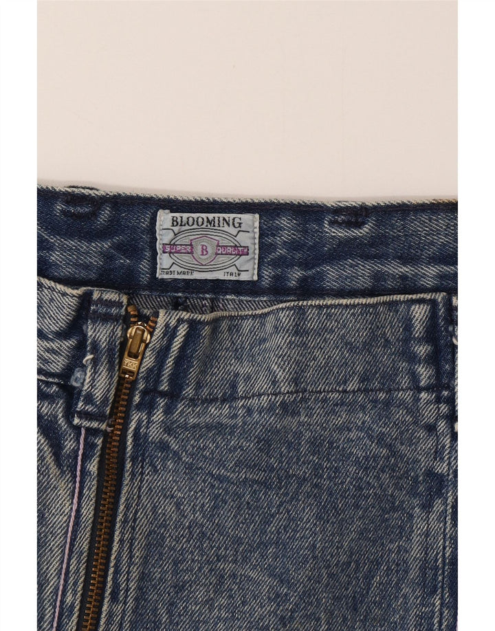 BLOOMING Falda Vaquera Mujer XS W24 Azul