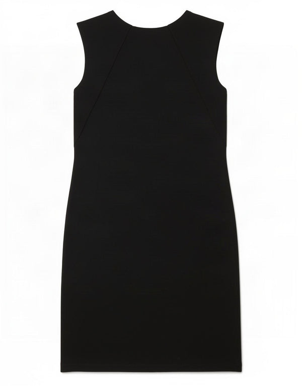 Gap Vestido tubo sin mangas para mujer UK 10 Small Viscosa negra