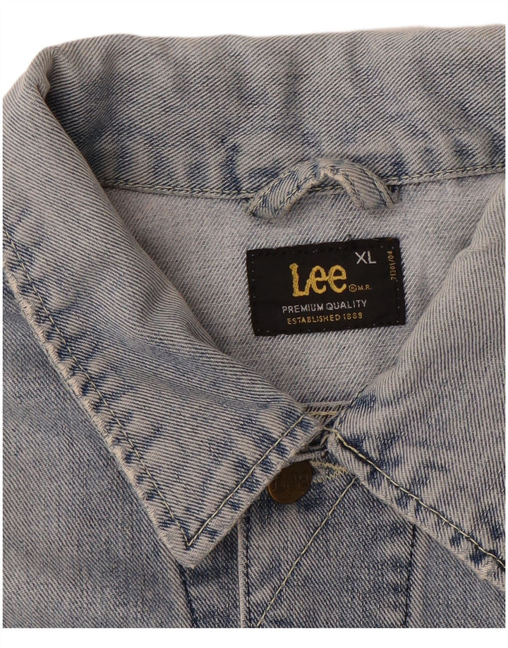 LEE Chaqueta vaquera para hombre UK 42 XL Azul