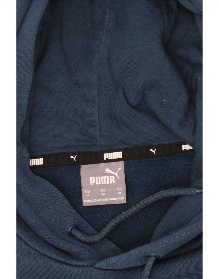 Sudadera Con Capucha Gráfica Puma Azul Medio |