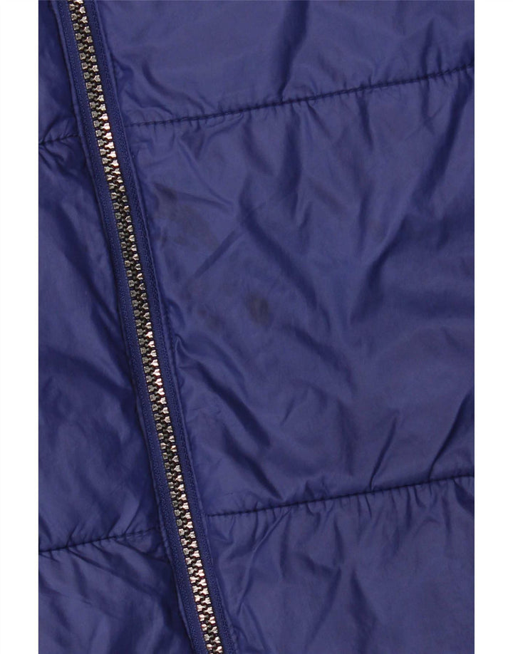 Marks & Spencer Abrigo acolchado para mujer UK 8 Small Poliamida azul marino