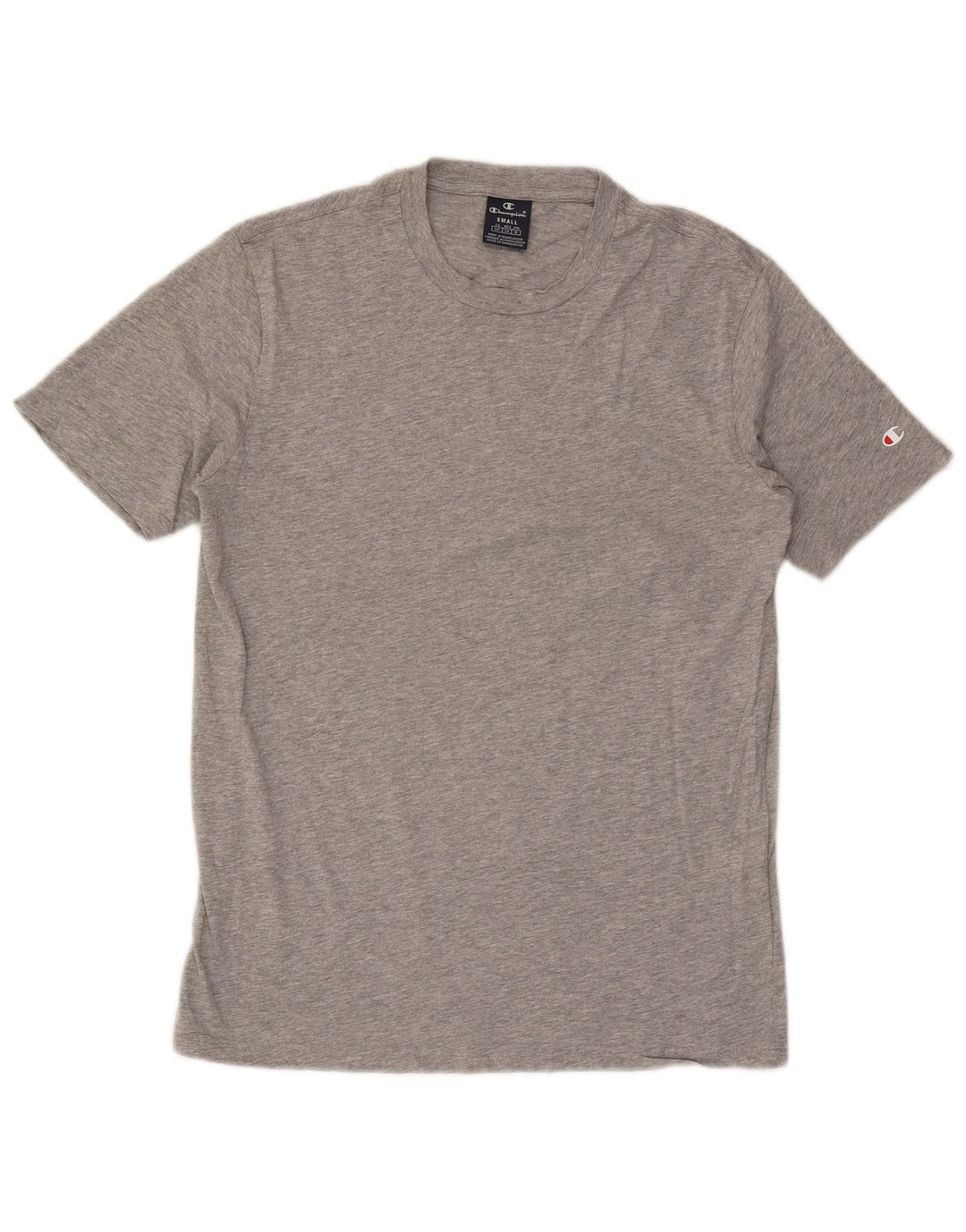 Champion Camiseta Hombre Top Small Gris Algodón