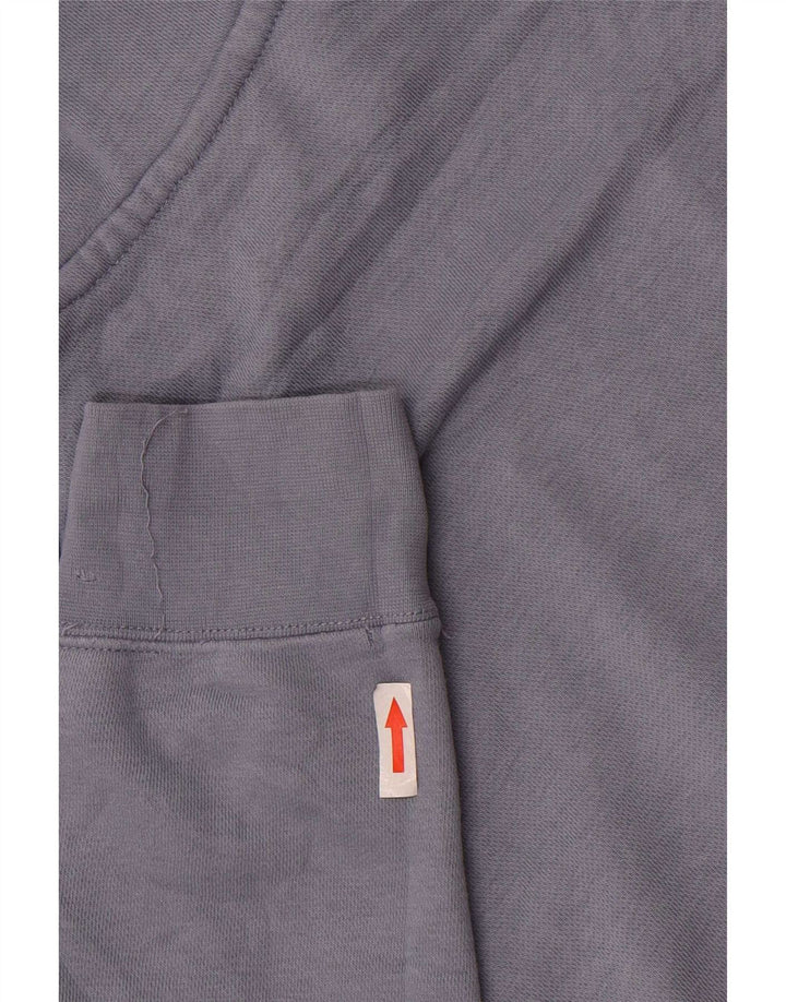 Nike Jersey con capucha para hombre, talla grande, algodón azul