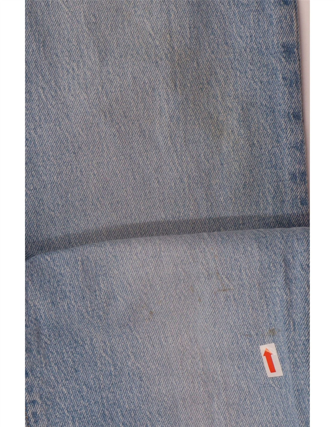 LEVI'S Vaqueros Rectos 501 Mujer W27 L32 Algodón Azul