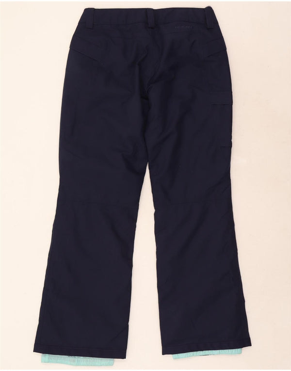 Under Armour Pantalones de esquí Cold Gear para mujer, talla 44, talla mediana, azul marino