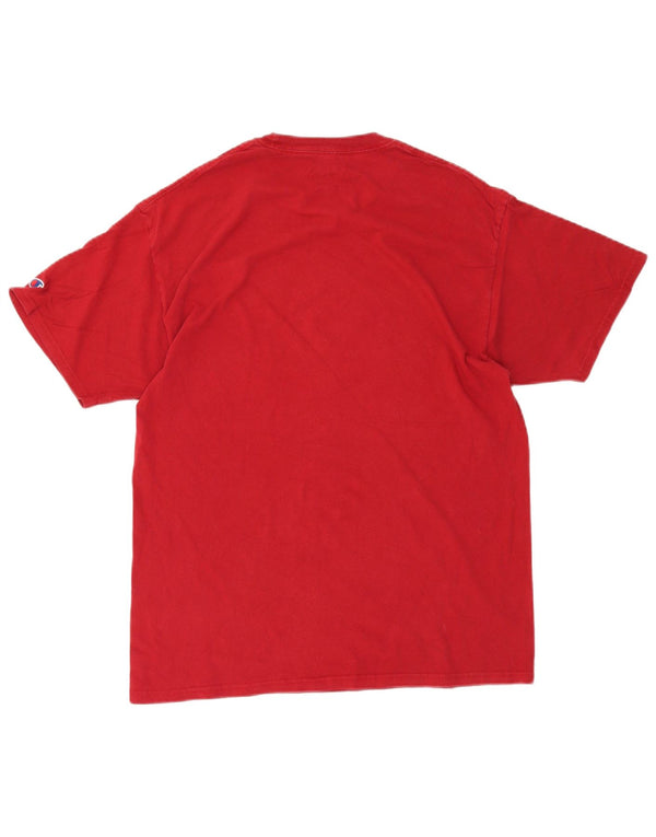 Champion Camiseta gráfica South Carolina Gamecocks para hombre, talla grande, color rojo