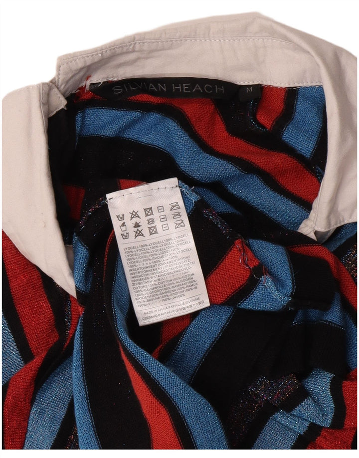 Silvian Heach - Camiseta sin mangas para mujer, talla M, multicolor, a rayas