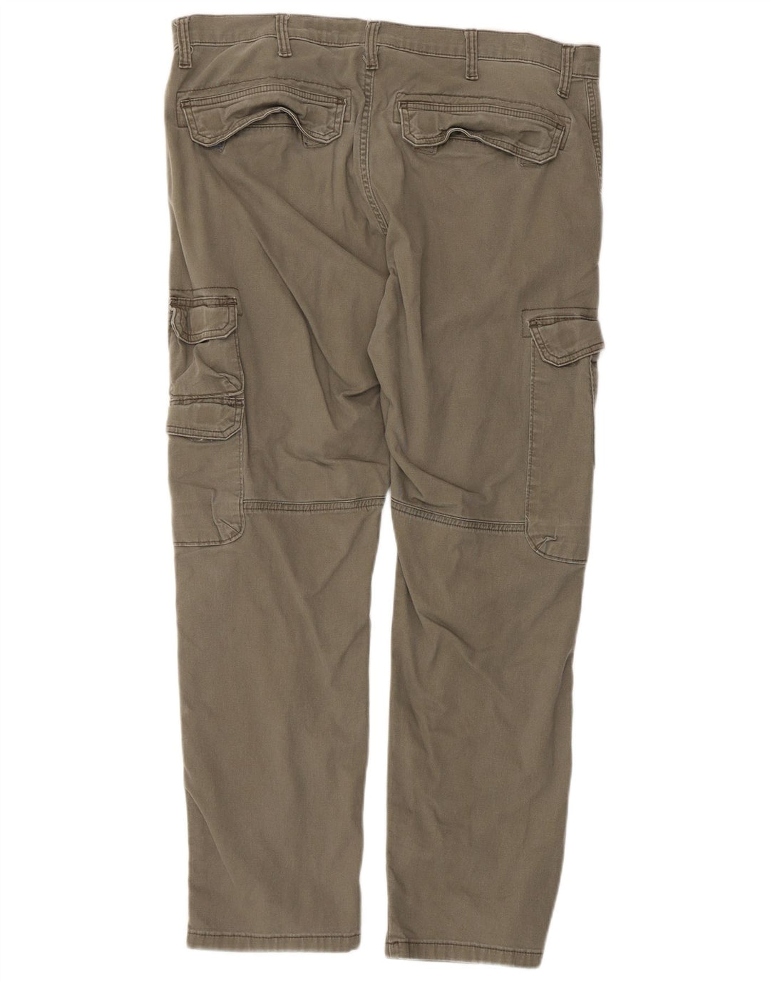 Wrangler Pantalones cargo cónicos regulares para hombre W36 L30 Algodón verde