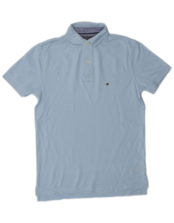Polo Tommy Hilfiger Hombre Pequeño Algodón Azul