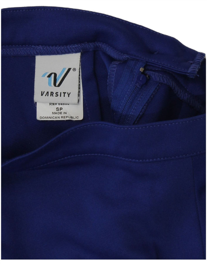 Falda de tenis Varsity para mujer UK 8 Small Azul Colorblock Poliéster