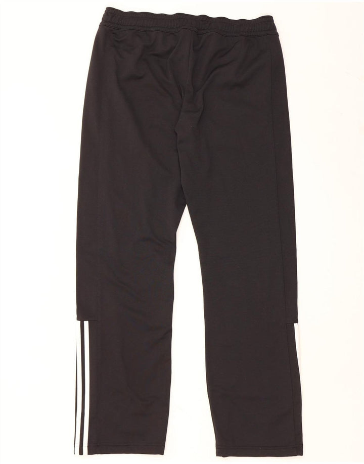 ADIDAS Pantalones de Chándal para Mujer UK 12/14 Mediano Negro Poliéster