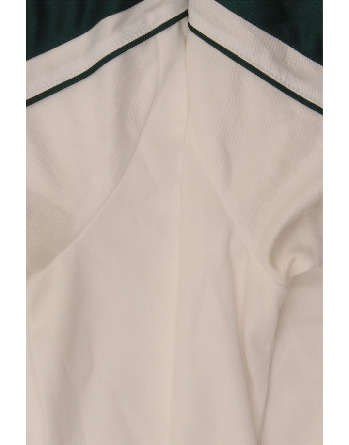 SERGIO TACCHINI Polo para mujer UK 40 Medio Blanco Colorblock