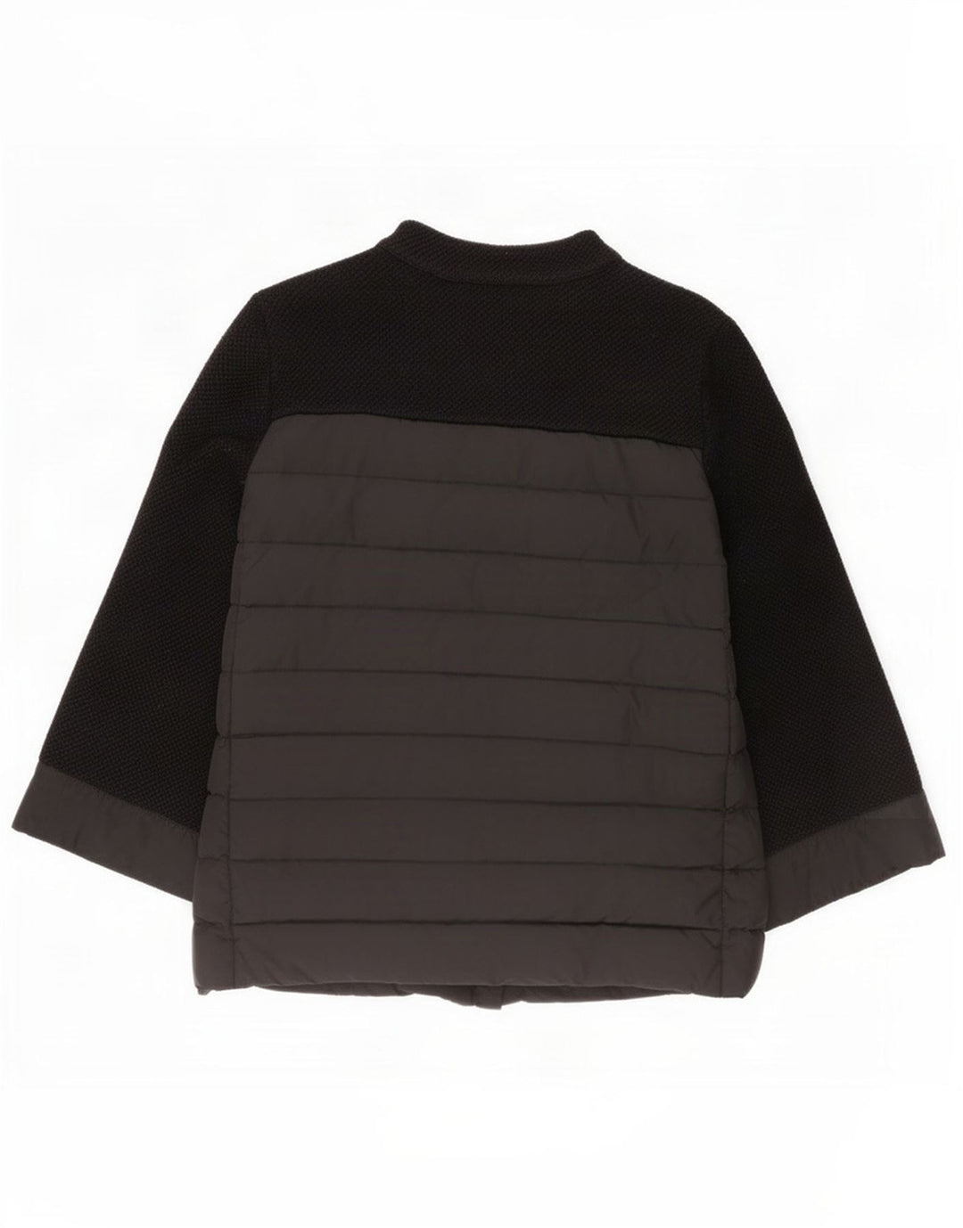 Chaqueta acolchada de manga 3/4 para mujer Liu Jo IT 42 Poliéster negro mediano