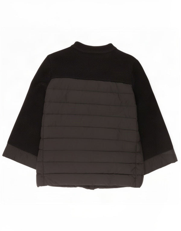 Chaqueta acolchada de manga 3/4 para mujer Liu Jo IT 42 Poliéster negro mediano