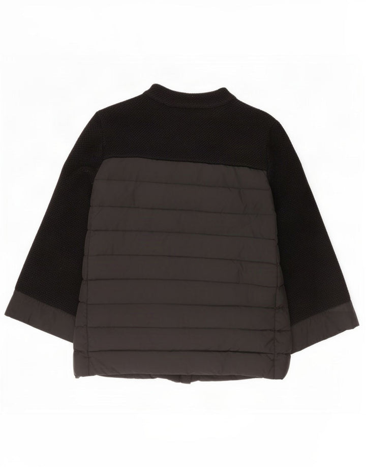 Chaqueta acolchada de manga 3/4 para mujer Liu Jo IT 42 Poliéster negro mediano