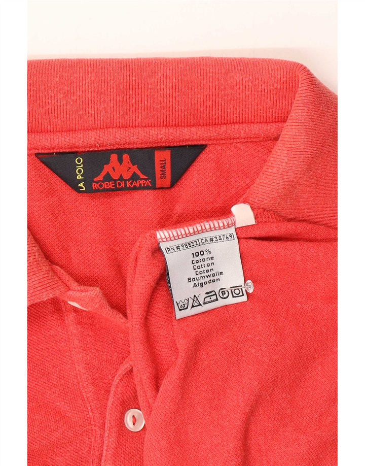 Kappa Polo Hombre Small Rojo Algodón