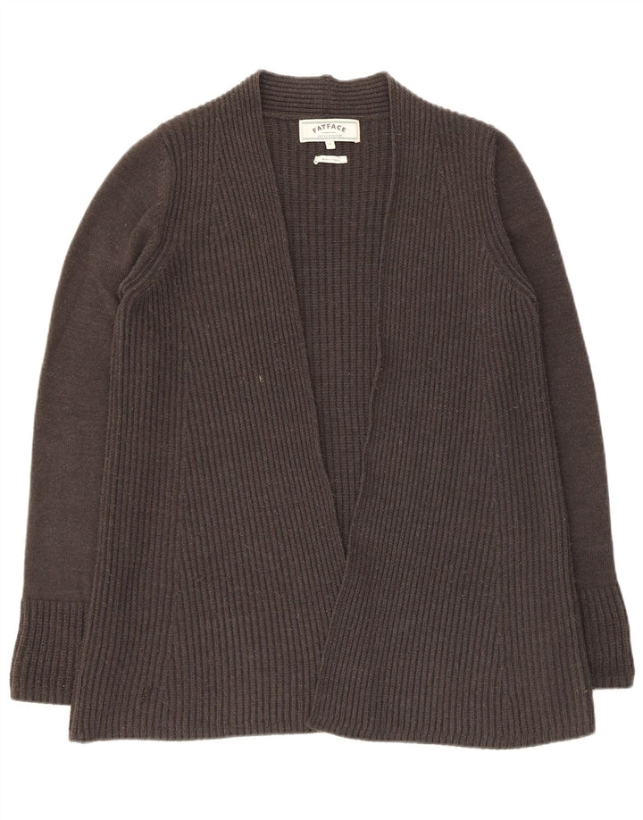 Cárdigan abierto para mujer Fat Face UK 8 Small Acrílico negro