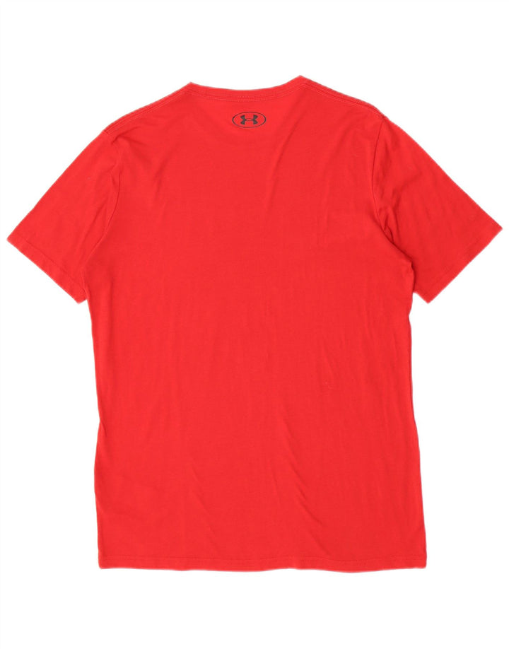 Under Armour Camiseta gráfica para hombre Top Medium Red Cotton