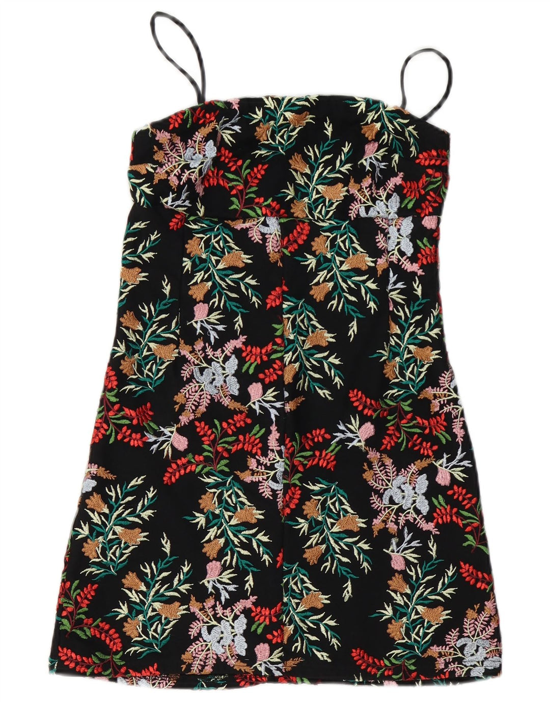 PINS AND NEEDLES Vestido lencero para mujer UK 8 Small Black Floral