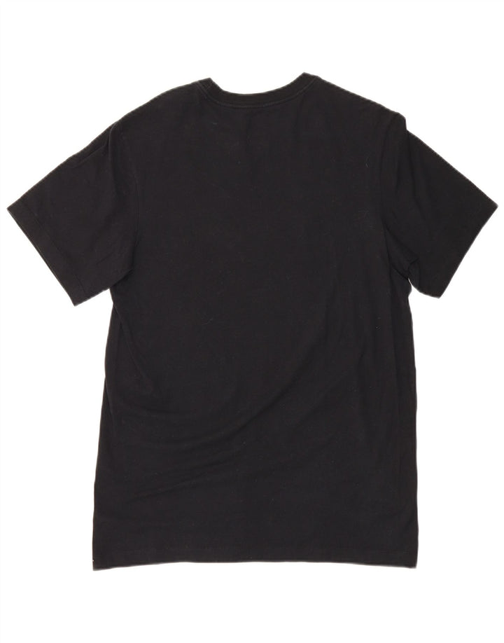 Nike - Camiseta gráfica para hombre, talla pequeña, algodón negro