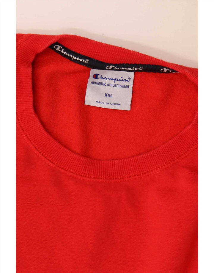 Champion Sudadera Gráfica para Hombre Jumper 2XL Algodón Rojo