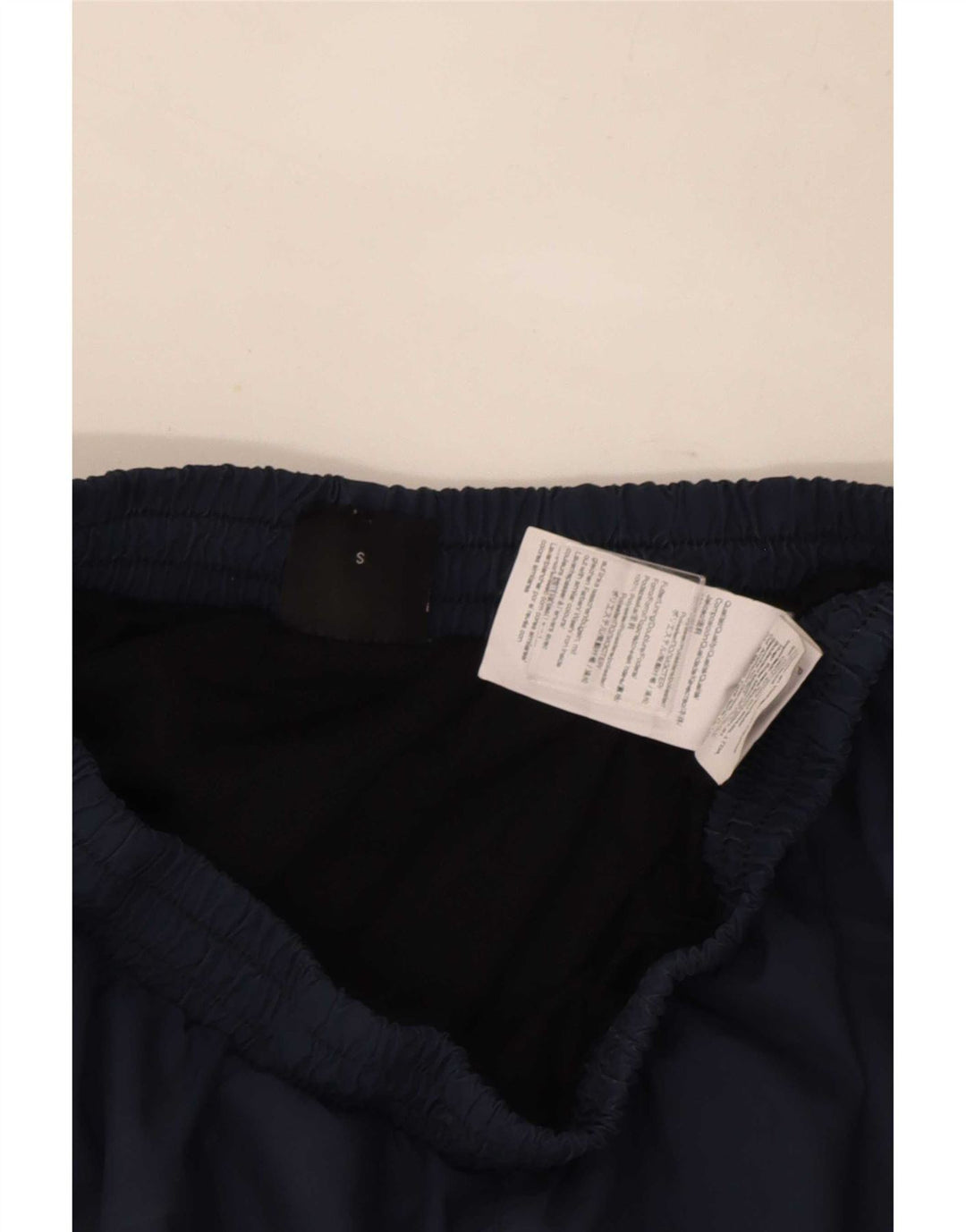 Hugo Boss Mens Graphic Sport Shorts Pequeño Poliéster Azul Marino