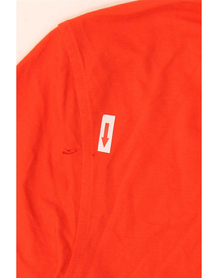 Polo Lacoste para hombre talla 5 grande algodón naranja