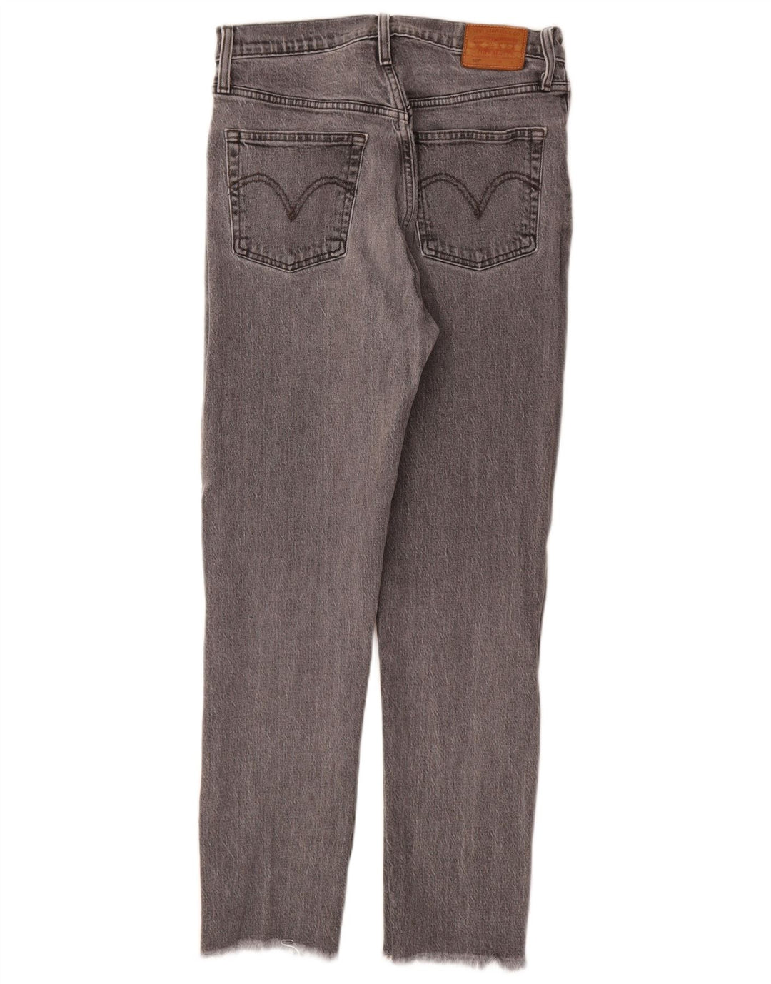 Levi's Vaqueros Rectos 501 Para Mujer W28 L28 Algodón Gris