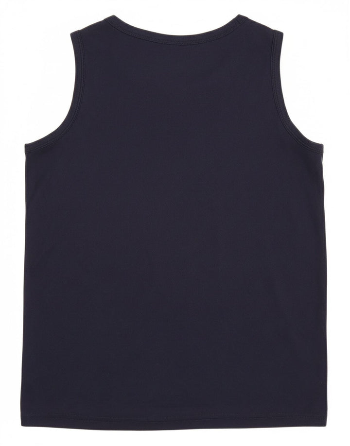 CHAMPION Camiseta sin mangas estampada para niños 11-12 años Grande Azul marino