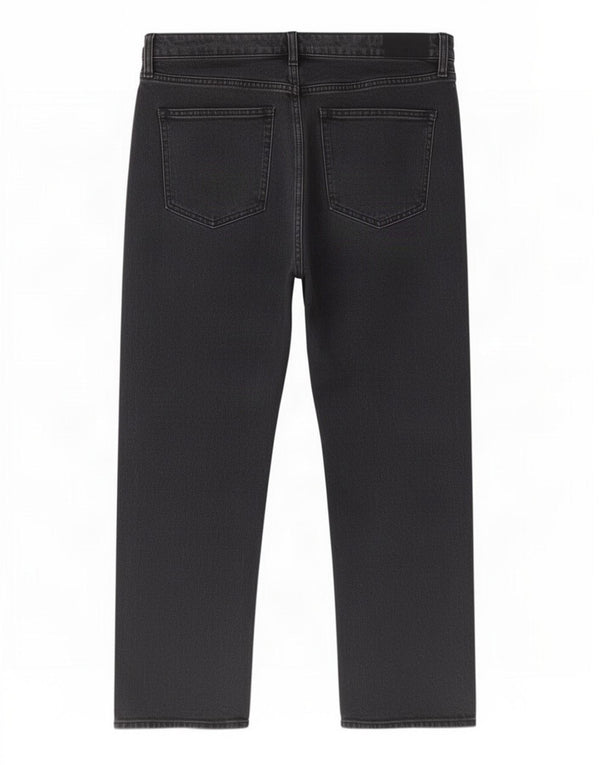 Abercrombie & Fitch Jeans rectos curvos para mujer UK 46 Large W33 L28 Gris