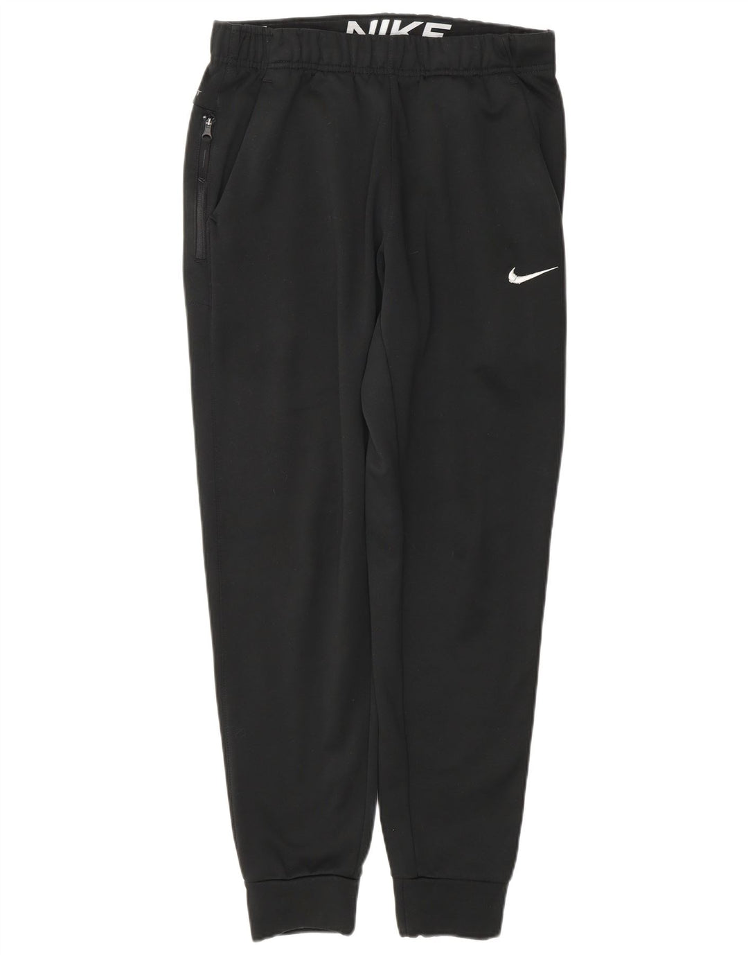 Nike Hombre Therma-Fit Chándal Pantalones Joggers Pequeño Negro Poliéster
