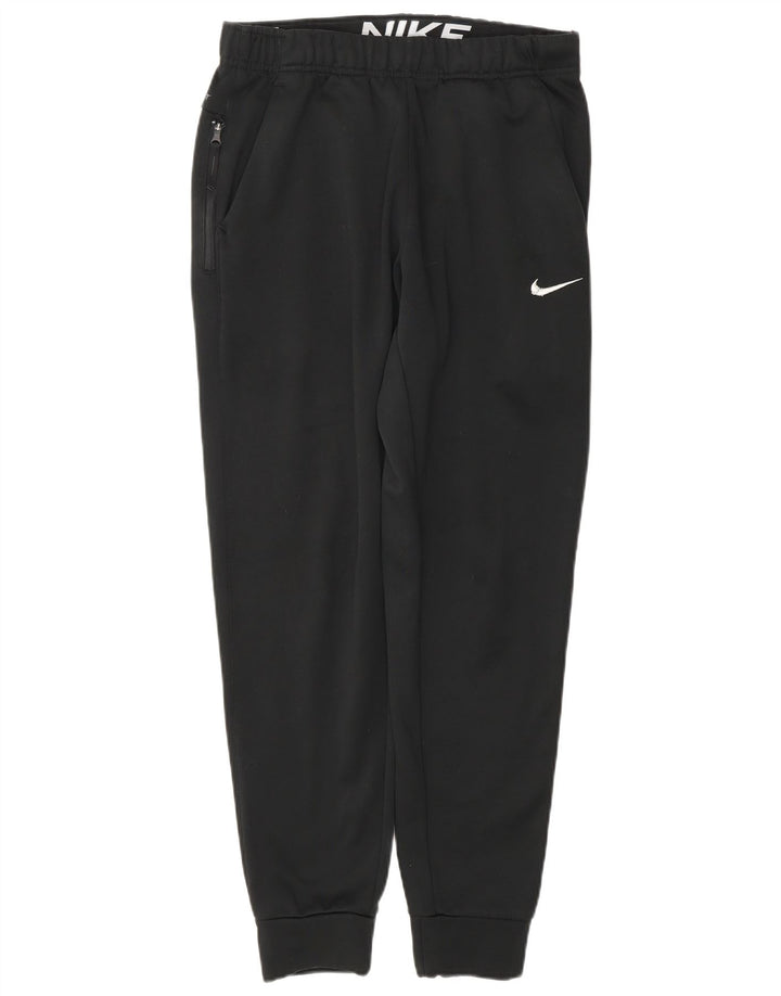 Nike Hombre Therma-Fit Chándal Pantalones Joggers Pequeño Negro Poliéster