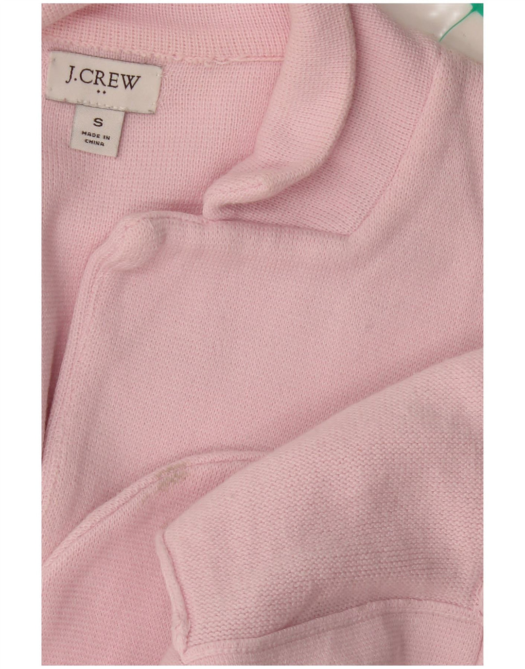 J. CREW Suéter tipo cárdigan extragrande para mujer UK 10 Small Pink
