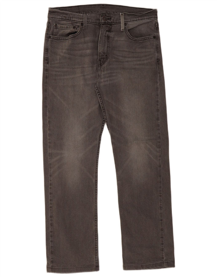 Levi's Vaqueros rectos ajustados 513 para hombre W32 L28 Gris