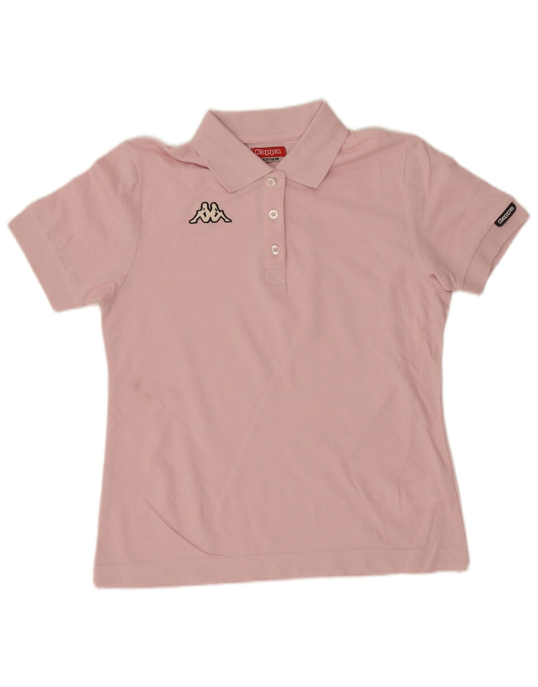 Kappa Polo para mujer UK 40 Algodón rosa medio