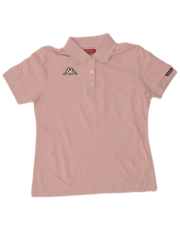 Kappa Polo para mujer UK 40 Algodón rosa medio