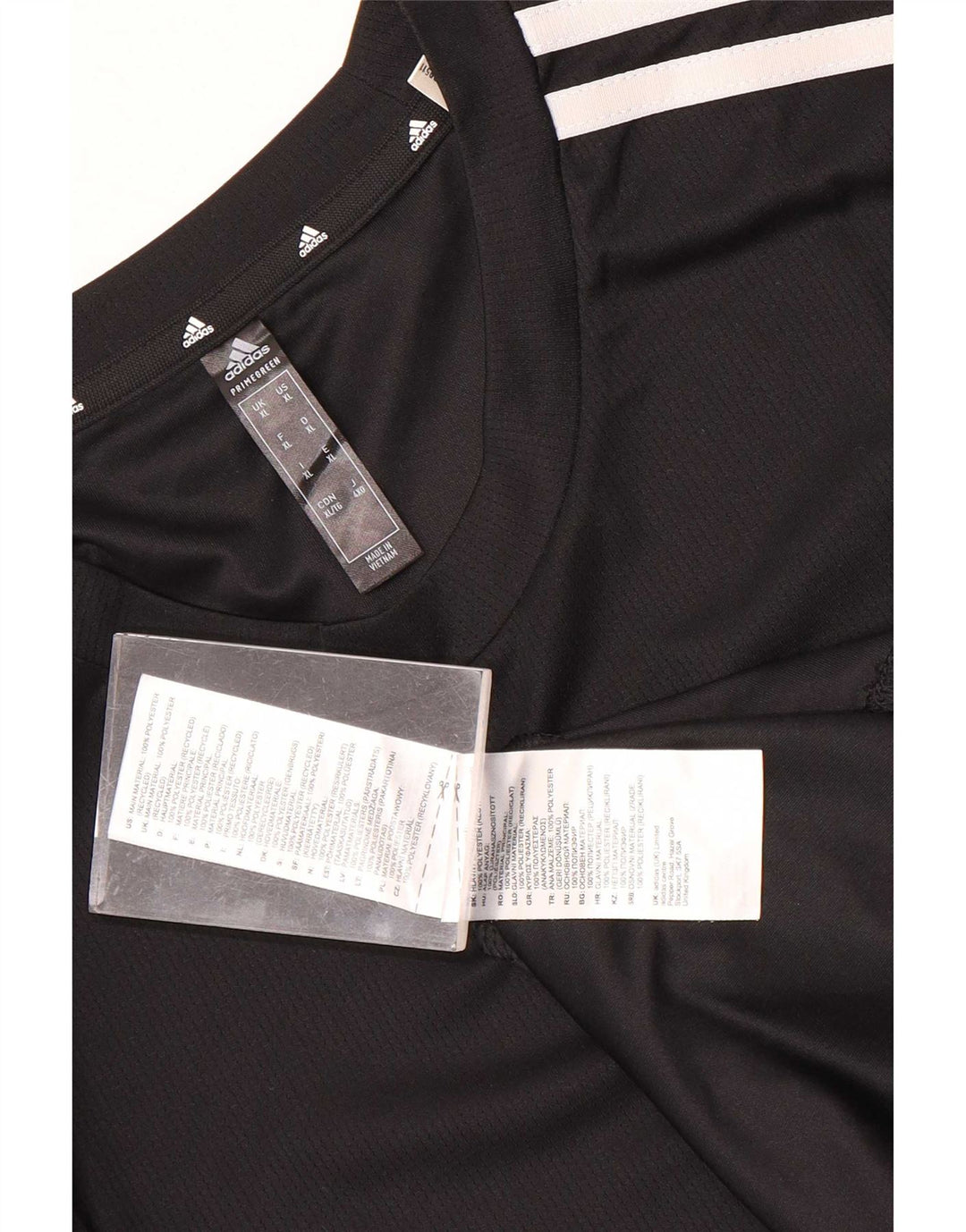 Adidas Hombre Aeroready Camiseta Top XL Negro Poliéster