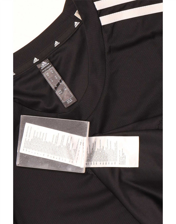 Adidas Hombre Aeroready Camiseta Top XL Negro Poliéster