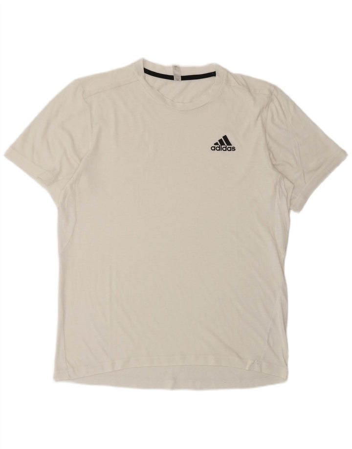 Adidas Hombre Camiseta Top Small Blanco