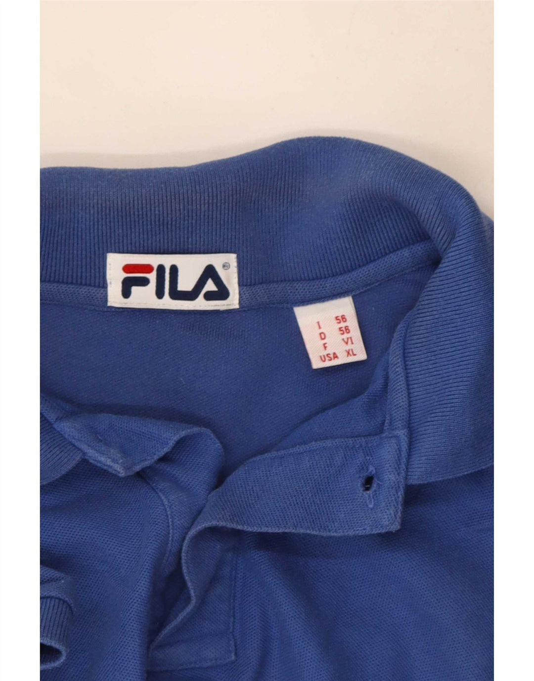 Polo Fila Hombre XL Azul