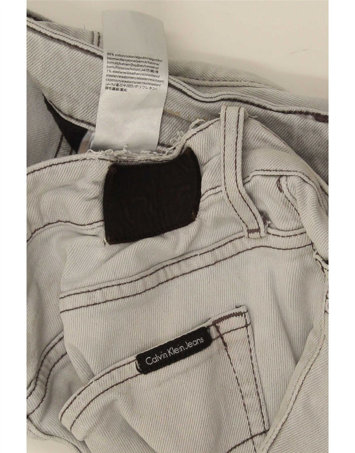 Calvin Klein Jeans ajustados para hombre W36 L32 Algodón gris