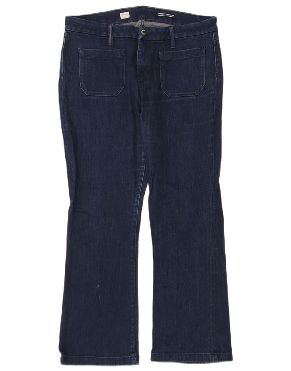 Tommy Hilfiger Mujer Como RW Jegging Bootcut Jeans W33 L27 Azul Marino