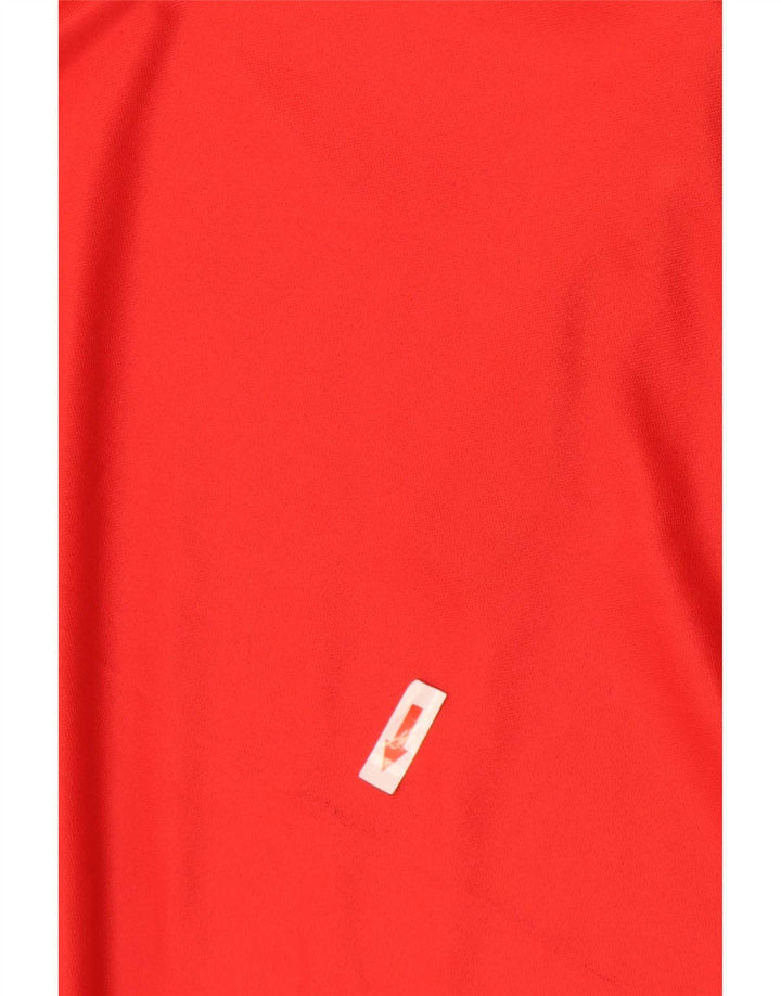 Polo Nike Dri Fit Para Hombre Poliéster Color Block Rojo Medio
