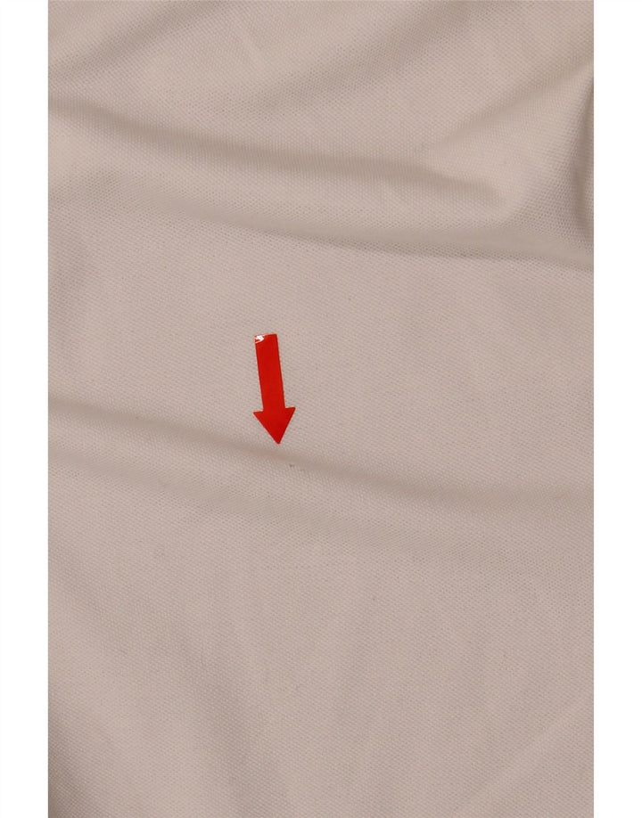 Kappa Polo De Manga Larga De Algodón Blanco Mediano Hombre