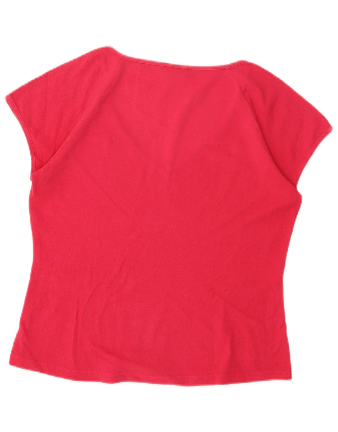 LACOSTE Camiseta Mujer Talla Superior 44 Grande Rojo