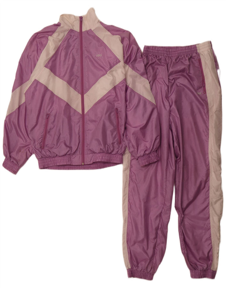 Etirel Chándal completo para mujer EU 38 Nylon color block mediano morado