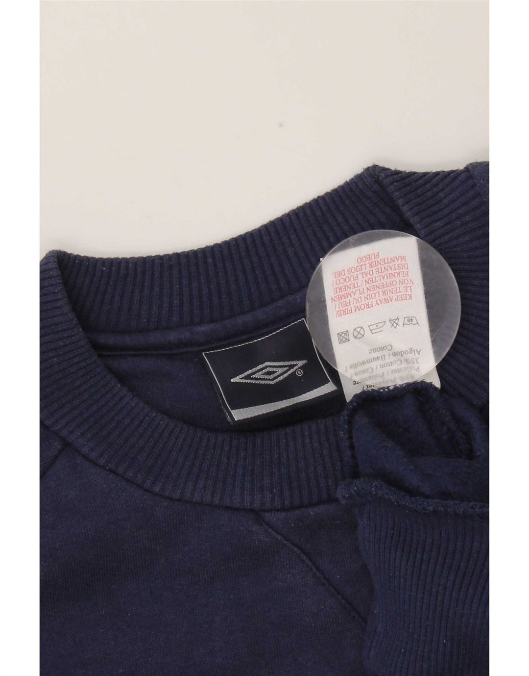 Umbro Sudadera Niño Jumper 12-13 Años XL Azul Marino Poliéster