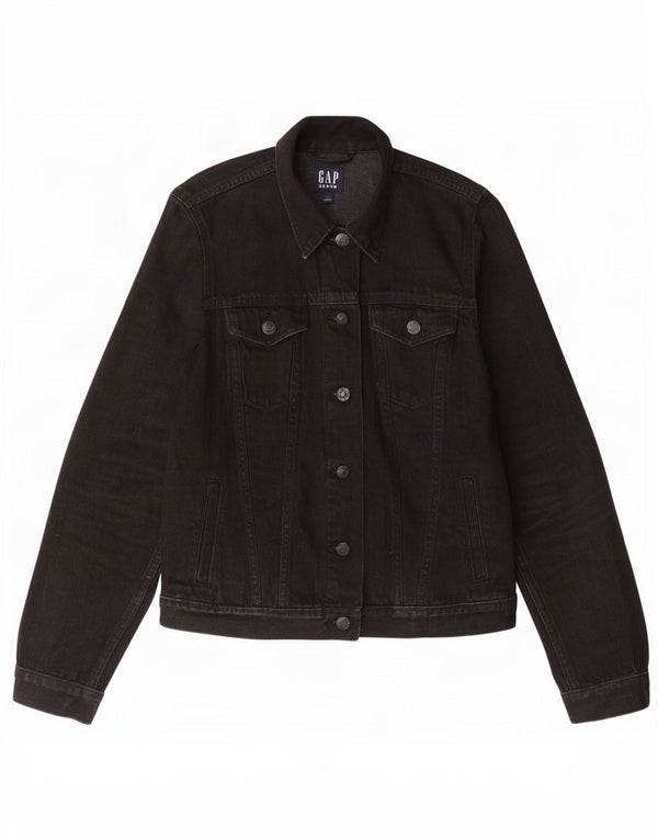 Gap Chaqueta vaquera para mujer UK 6 XS Algodón negro