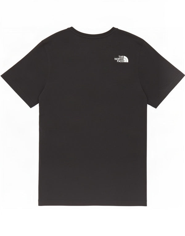 The North Face Camiseta gráfica para hombre Top Medium Black Cotton